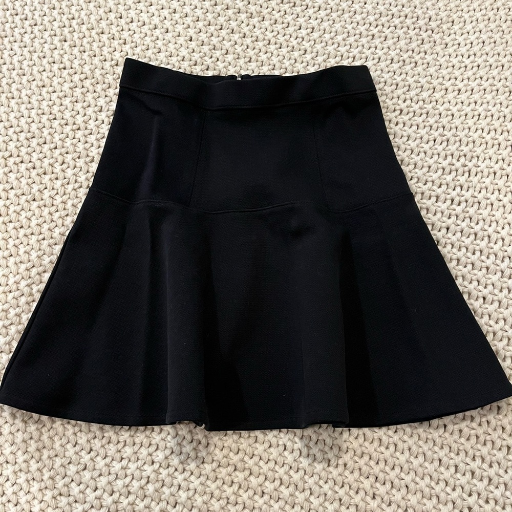 Madewell black skirt